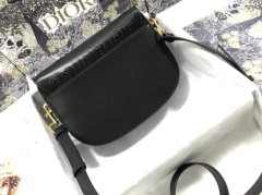 Imagem do Bolsa Dior Bobby Média Preta Italiana
