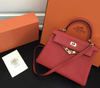 Bolsa Hermes Kelly 25 Togo Vermelha Italiana