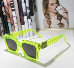 Óculos de Sol Louis Vuitton 1.1 Millionaires Verde Masculino Italiana