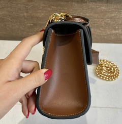 Bolsa Gucci Padlock Preta e Marrom Italiana - Romaly Grifes Bolsas