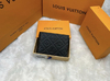 Carteira Louis Vuitton Preta Masculina Italiana