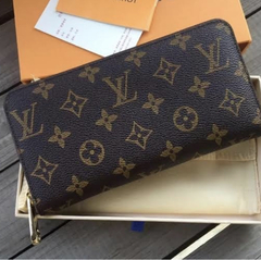 Carteira Louis Vuitton Ziper Monogram Italiana