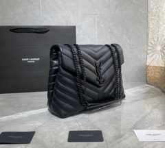 Imagem do Bolsa YSL Loulou Média All Black Italiana