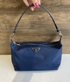 Bolsa Prada em Nylon Azul Italiana