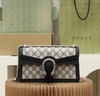 Bolsa Gucci Dionysus Média Preta e Bege Italiana