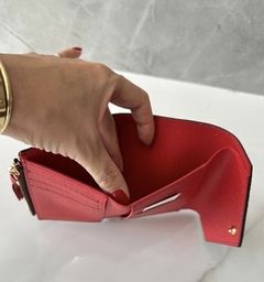 Carteira Louis Vuitton Victorine Ebene Vermelha Italiana na internet