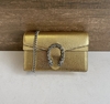 Bolsa Dionysus Super Mini Dourada Italiana