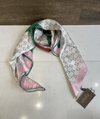 Lenço Gucci GG Branco Italiana