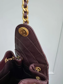 Imagem do Bolsa Chanel 25 Pequena Vinho Italiana