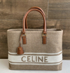Bolsa Celine Horizontal in Textile Italiana