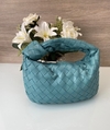 Bolsa Mini Jodie Bottega Veneta Azul Italiana