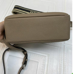 Bolsa Com Alça De Ombro Bege Italiana - loja online