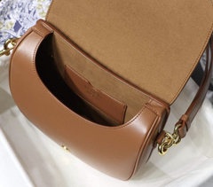 Bolsa Dior Bobby Média Marrom Italiana