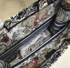 Bolsa Dior Book Tote Toile de Jouy Italiana - loja online