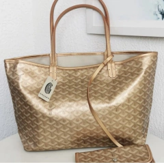 Bolsa Goyard St Louis Dourada Média Italiana