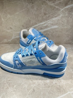 Tênis Louis Vuitton Azul Masculino Italiana - comprar online