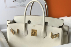 Bolsa Hermès Kelly 28 Branca Epsom Italiana - comprar online