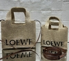 Bolsa Loewe Em Ráfia Italiana