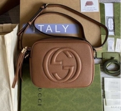 Bolsa Gucci Soho Disco Caramelo Italiana