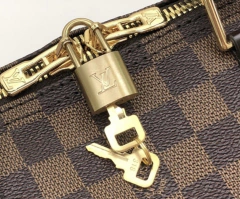 Mala Keepall 50 Bandouliere Damier Ebene Italiana - loja online