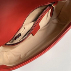 Bolsa Gucci Marmont Pequena Vermelha Italiana - comprar online