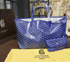 Bolsa Goyard St Louis Azul Bic Grande Italiana