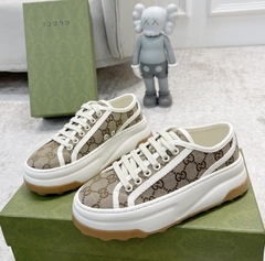 Tênis Gucci Marrom Italiana