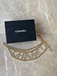 Cinto Chanel em Corrente Italiana