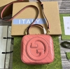 Bolsa Gucci Blondie Rosa Italiana