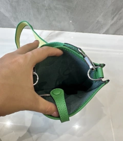 Bolsa Hermès Evelyne 16 Pequena Verde Italiana - Romaly Grifes