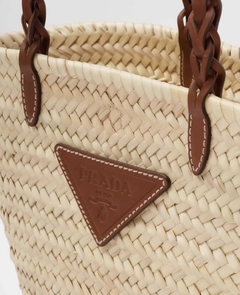 Bolsa Prada Em Palha Italiana - comprar online