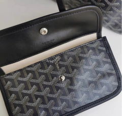 Bolsa Goyard St Louis Preta Média Italiana - Romaly Grifes