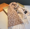 Cachecol Echarpe Cashmere Louis Vuitton Bege Italiana