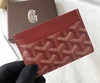 Porta Cartões Goyard Vermelho Italiana