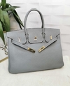 Bolsa Hermes Birkin 35 Azul Claro Italiana