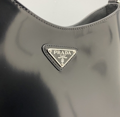 Bolsa Prada de Ombro Cleo Preta Italiana - comprar online