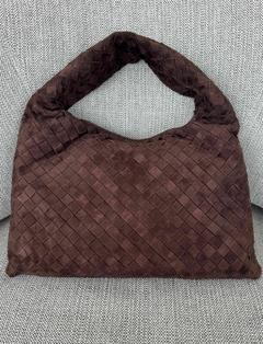 Bolsa Bottega Hop Média Camurça Italiana - comprar online