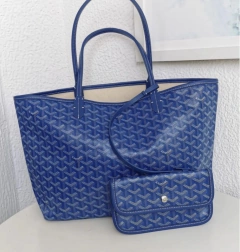 Bolsa Goyard St Louis Azul Média Italiana