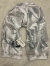 Lenço Chanel Prata Italiana