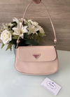 Bolsa Prada Cleo com Aba Rosa Italiana
