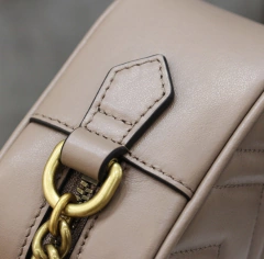Bolsa Gucci Marmont Mini Nude Italiana na internet
