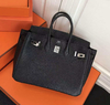 Bolsa Hermès Birkin 30 Preta Italiana