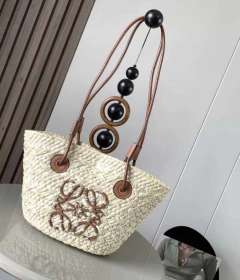 Bolsa Loewe De Palha Italiana - comprar online