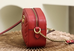 Bolsa Gucci Marmont Mini Vermelha Italiana - comprar online