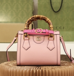 Bolsa Gucci Diana Mini Rosa Italiana