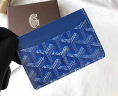 Porta Cartões Goyard Azul Italiana - comprar online