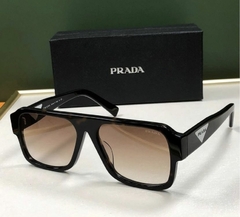 Óculos de Sol Prada Symbole Acetato Preto Italiana