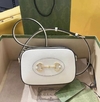 Bolsa Gucci Horsebit Pequena Off White Italiana