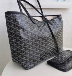 Bolsa Goyard St Louis Preta Média Italiana - comprar online