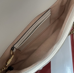 Bolsa Gucci GG Marmont Mini Branca Italiana - Romaly Grifes Bolsas